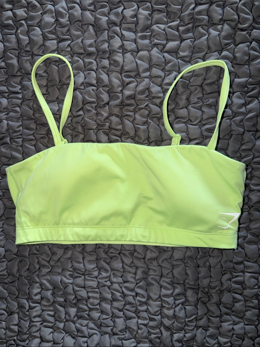 Gymshark Neon Lime Strappy Sports Bra